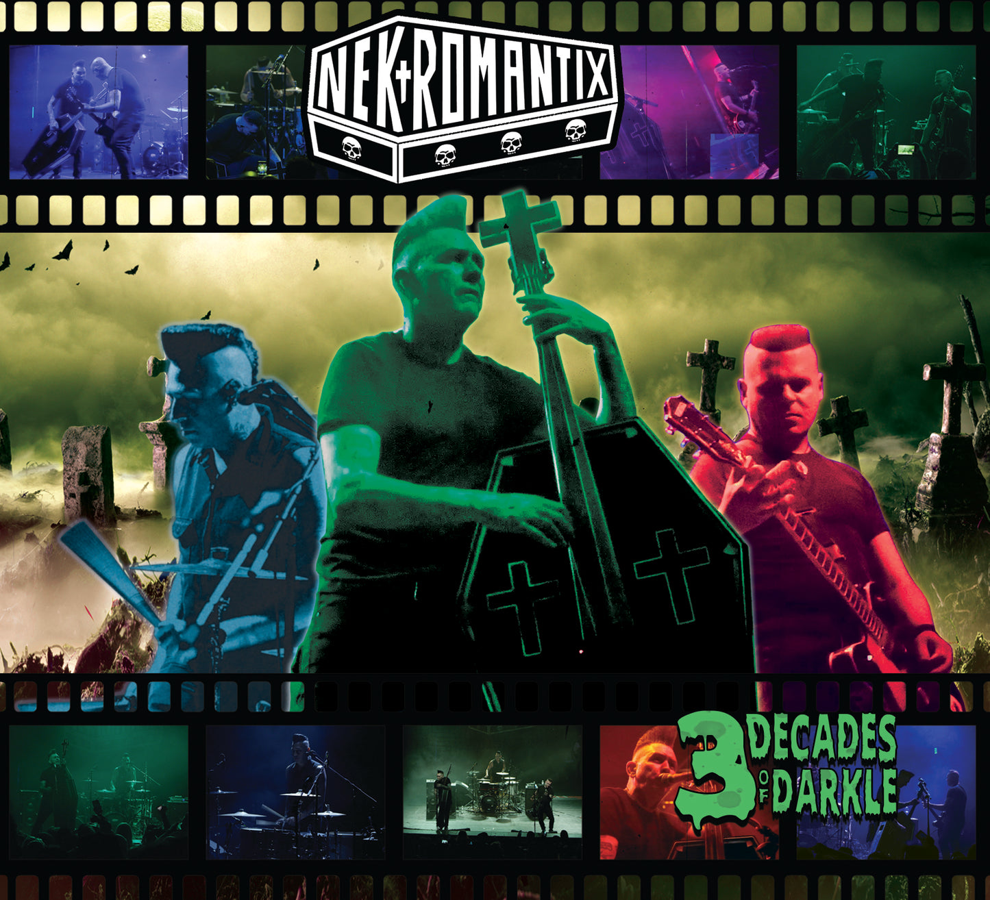 Nekromantix - 3 Decades Of Darkle (Blu-Ray/DVD)