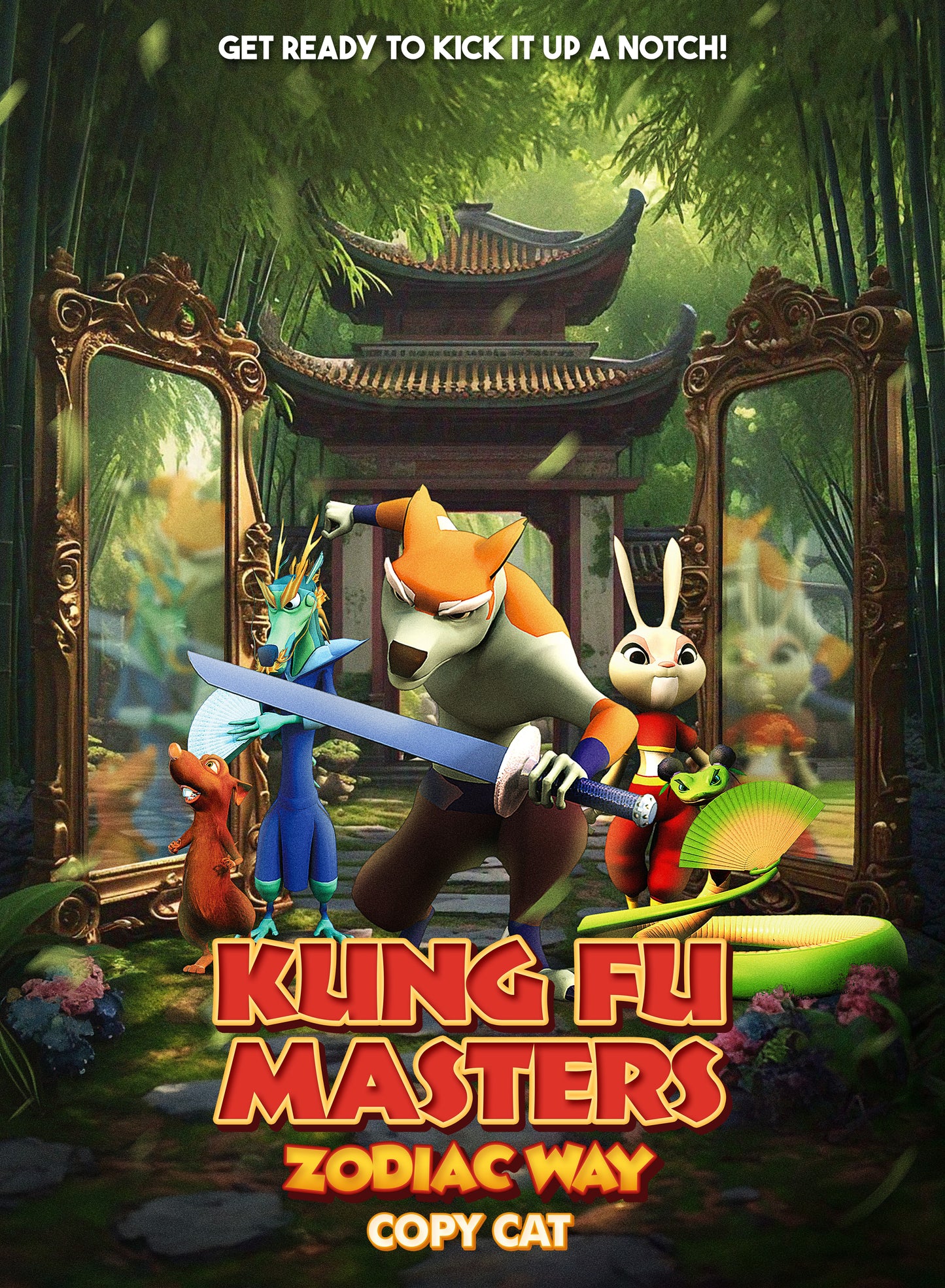 Kung Fu Masters Zodiac Way: Copy Cat (DVD)