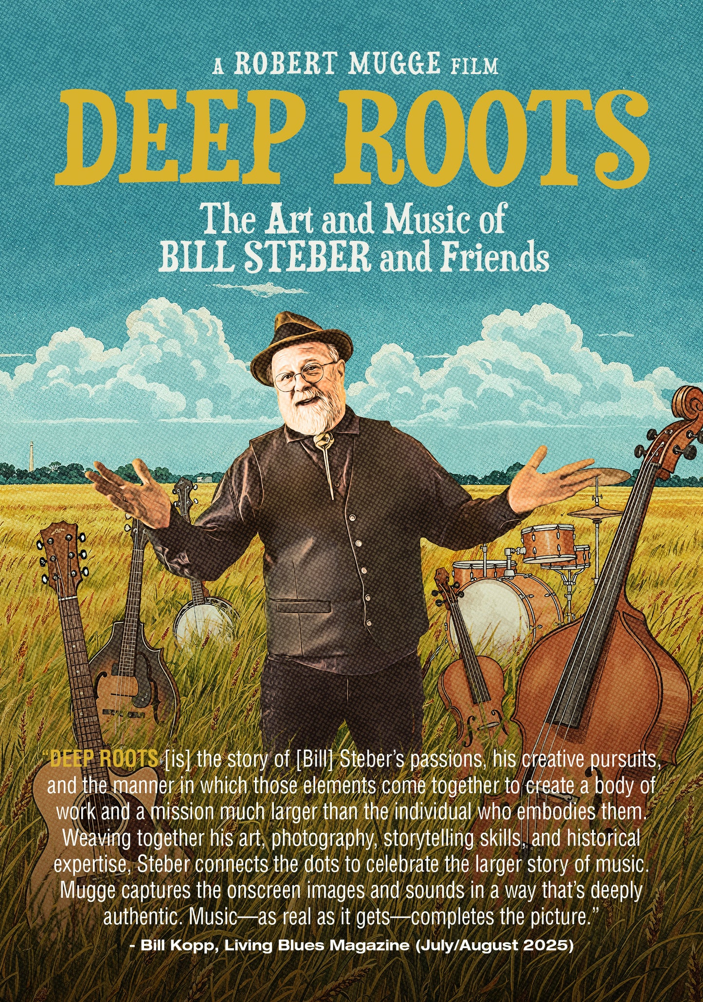 Deep Roots: The Art And Music Of Bill Steber And Friends (DVD)