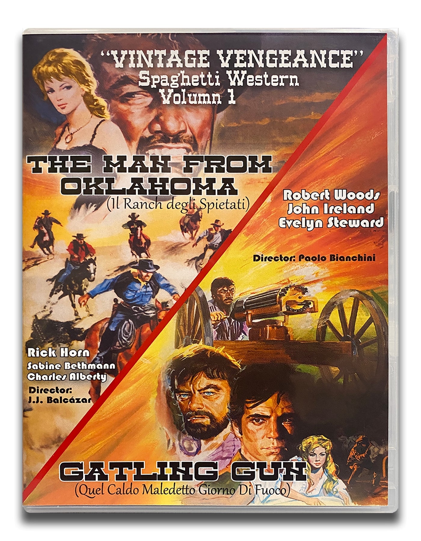 Vintage Vengeance Double Feature: The Man From Oklahoma + Gatling Gun (DVD)