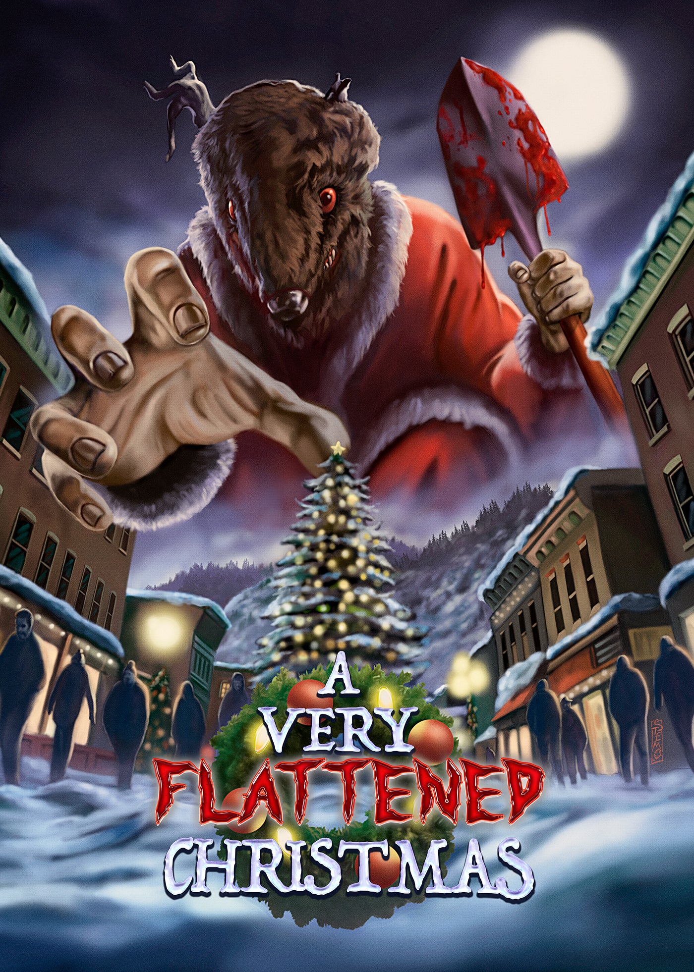 A Very Flattened Christmas (Blu-ray)