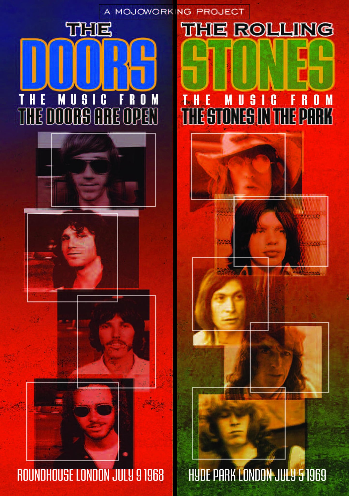 Doors - Are Open/Rolling Stones - In The Park (DVD)