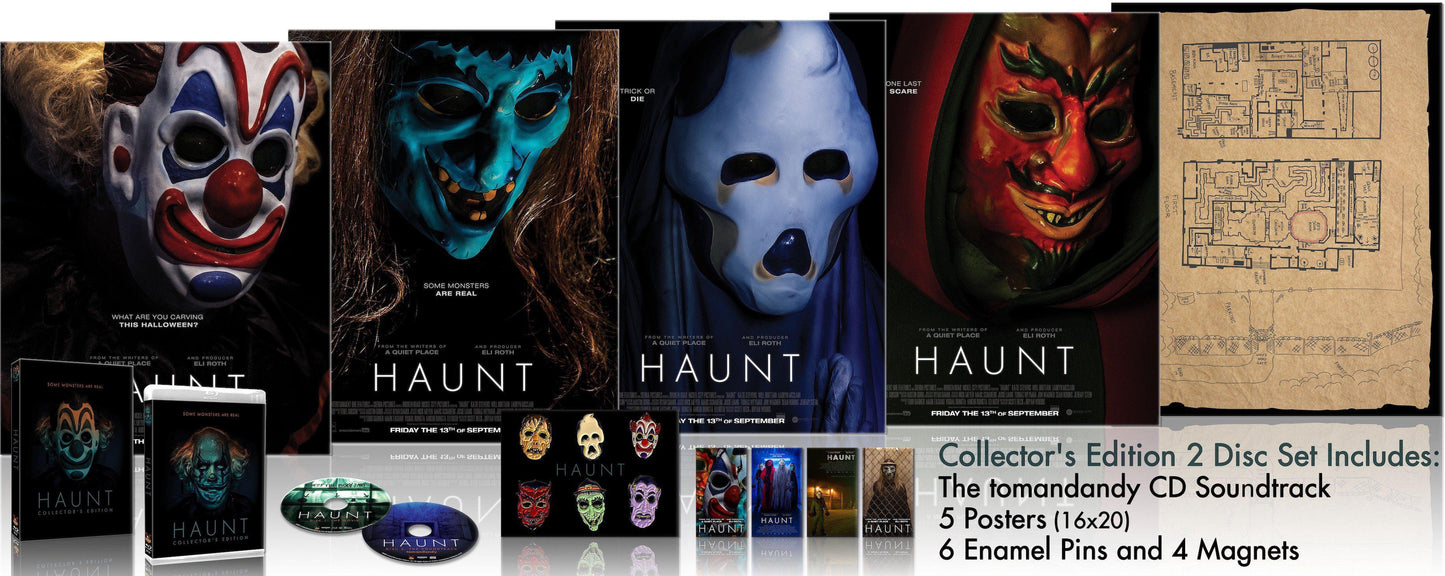Haunt Collector's Edition Blu-ray (2 Disc Set): Ronin Flix - Beauty Shot