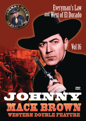 Johnny Mack Brown Western Double Feature Vol 16 (DVD-R)