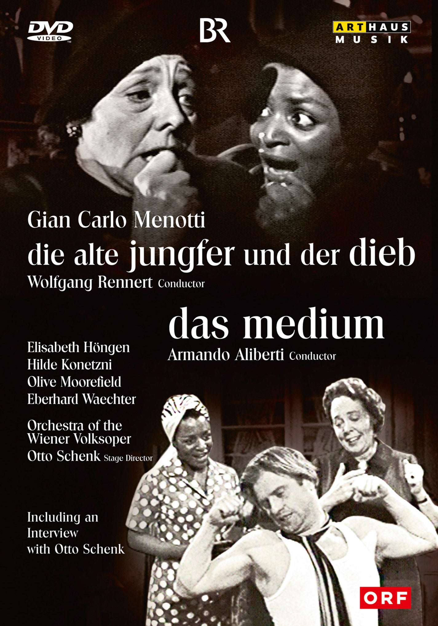 Orchestra of the Wiener Volksoper - The Old Maid and the Thief/the Medium (DVD)