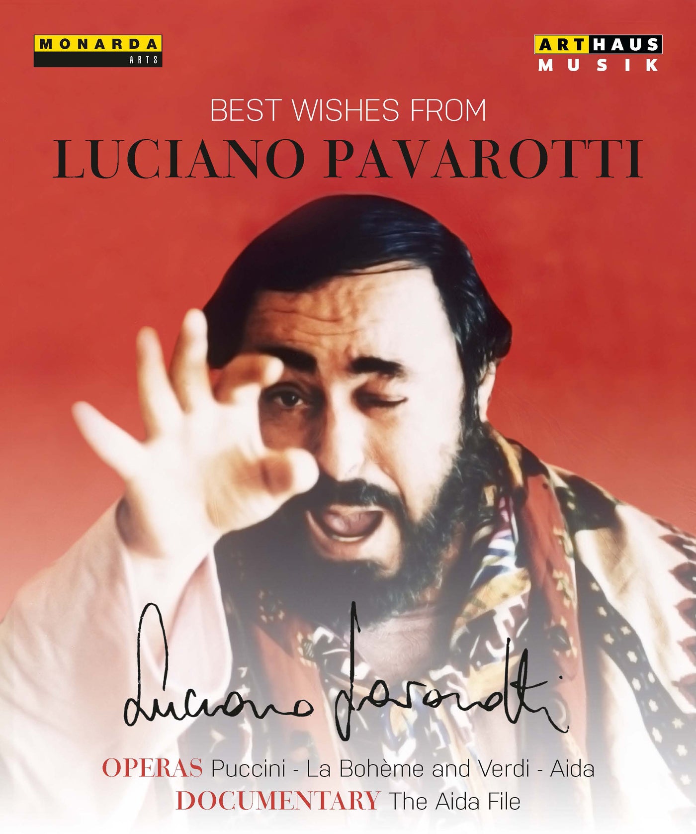 Giuseppe Verdi & Giacomo Puccini - Best Wishes From Luciano Pavarotti (Blu-ray)