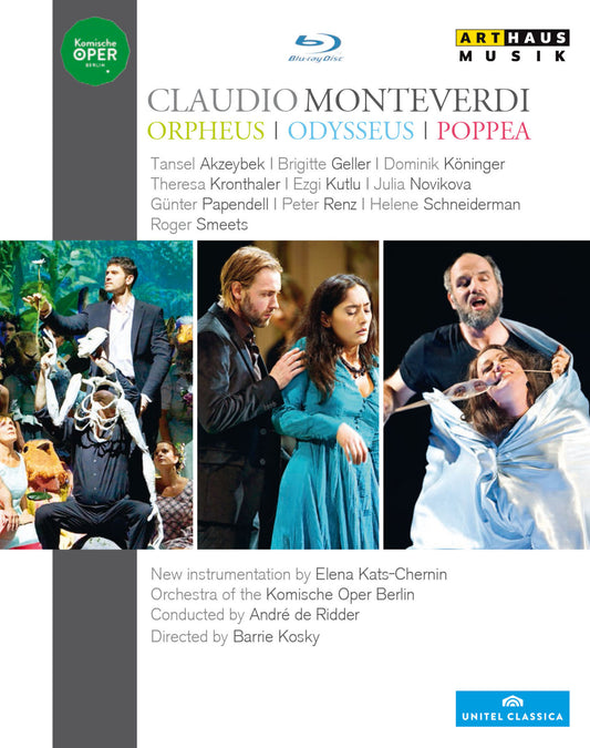 Orchestra of the Komische Oper Berlin - Monteverdi Cycle (Blu-ray)