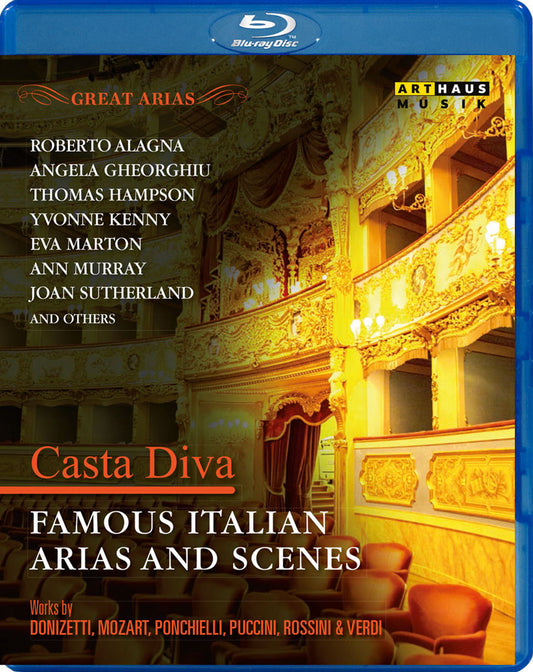 Wolfgang Amadeus Mozart & Giuseppe Verdi - Great Arias: Casta Diva (Blu-ray)