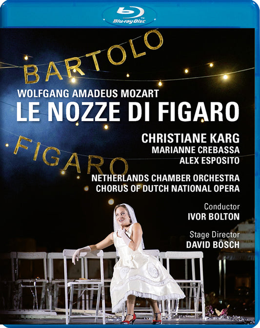 Ivor Bolton & Christiane Karg & Alex Esposit & Dutch National Opera - Le Nozze Di Figaro (Blu-ray)
