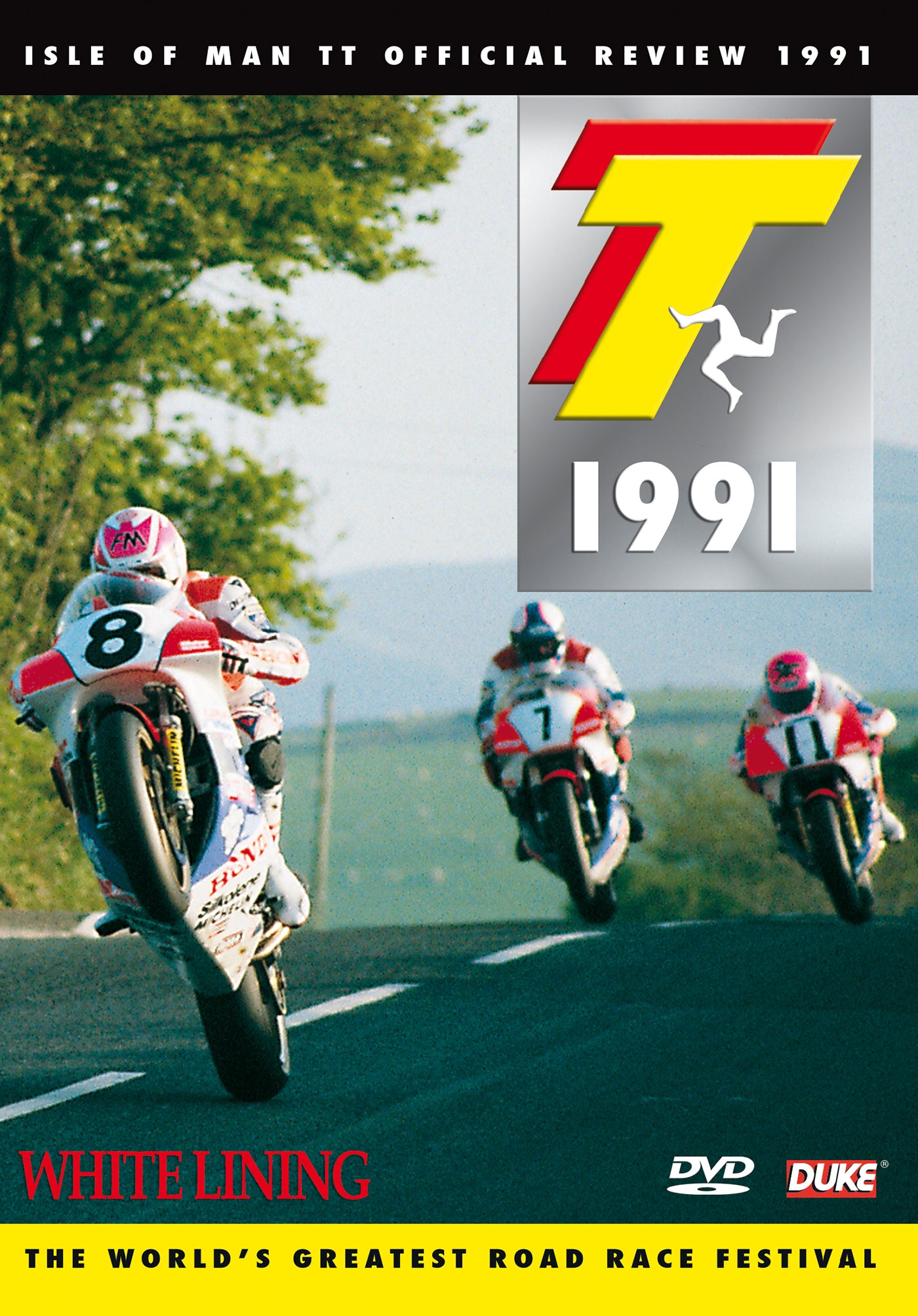 1991 Isle Of Man TT Review: White Lining (DVD)