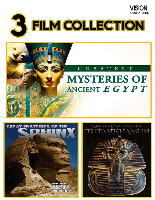 3 Film Collection (Greatest Mysteries Of Ancient Egypt, The Sphinx, Tutankhamun) (DVD)