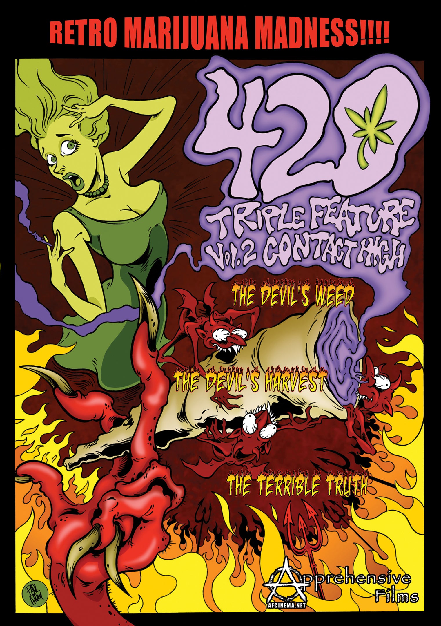 420 Triple Feature Vol.2 Contact High (DVD)