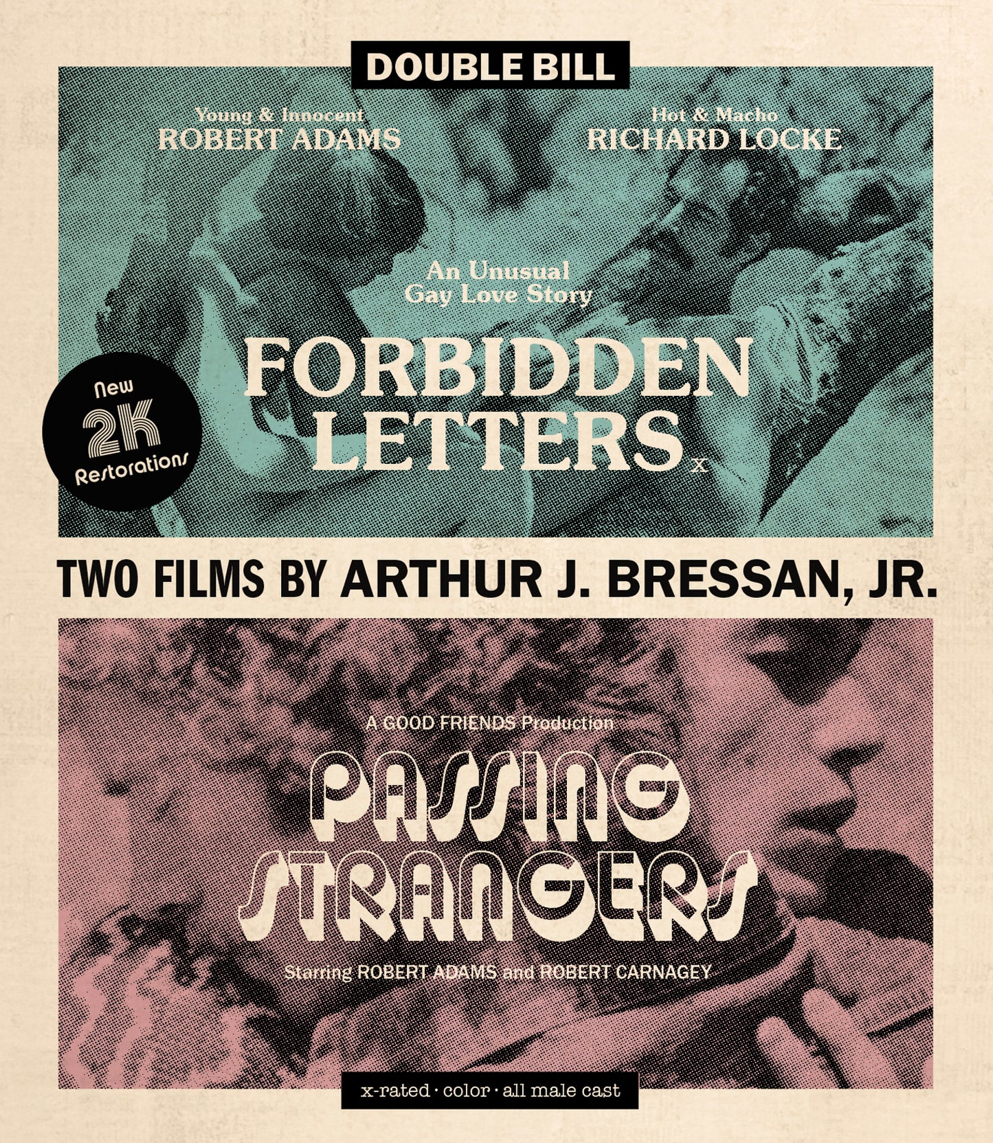 Passing Strangers & Forbidden Letters: Two Films By Arthur J. Bressan Jr. (Blu-ray)