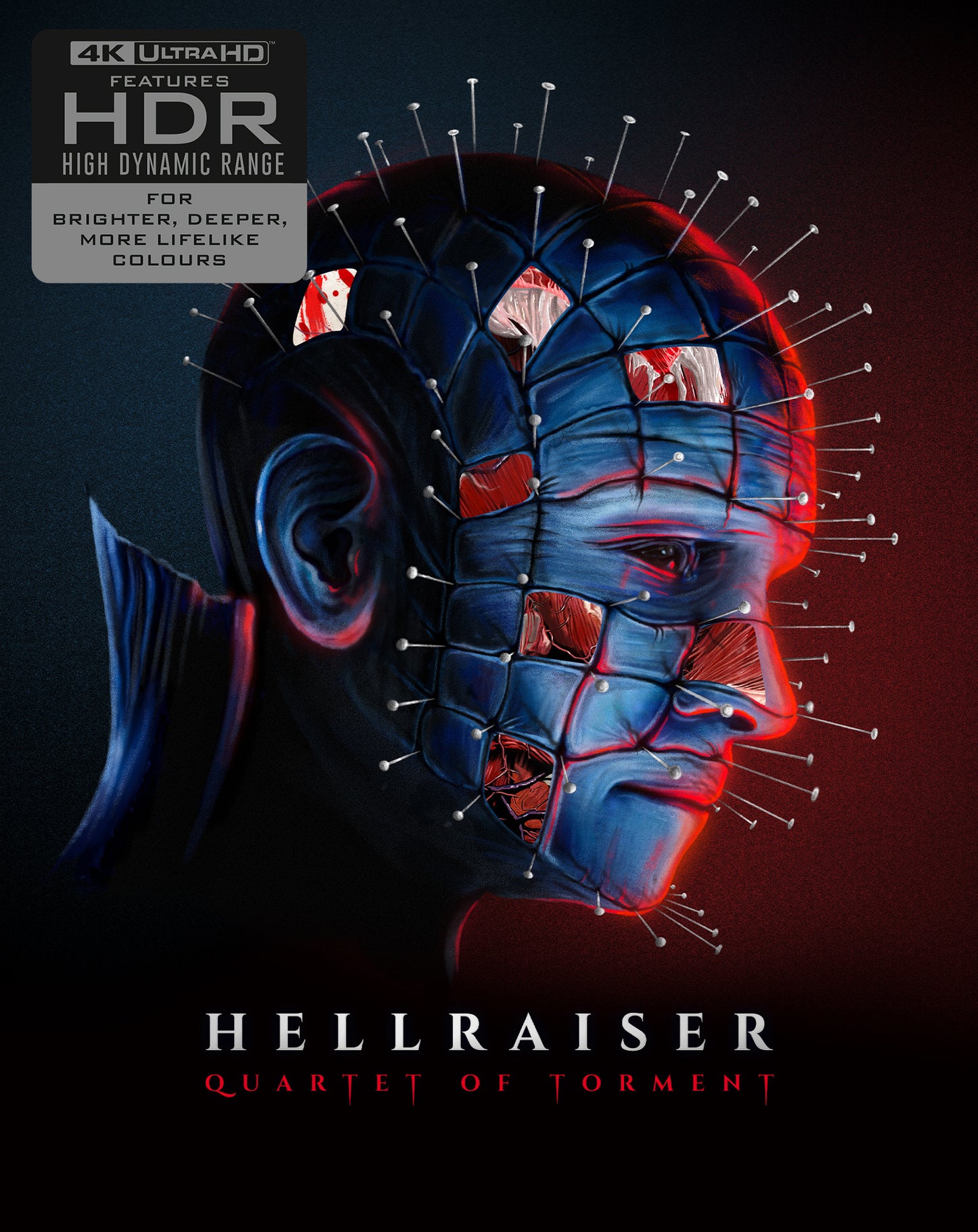 Hellraiser: Quartet Of Torment [Pinhead Slipcase Limited Edition] (4K Ultra HD)