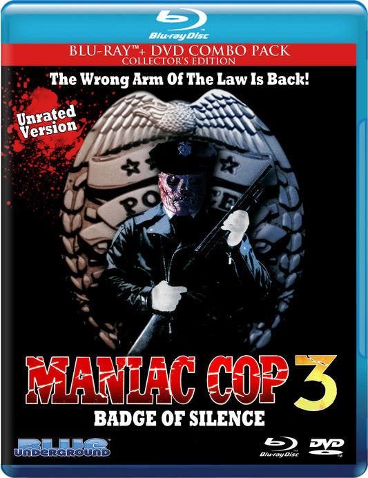 Maniac Cop 3: Badge Of Silence (Blu-Ray/DVD)