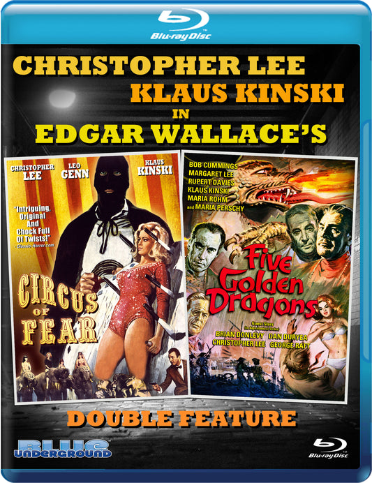 Circus of Fear/Five Golden Dragons (Blu-ray)