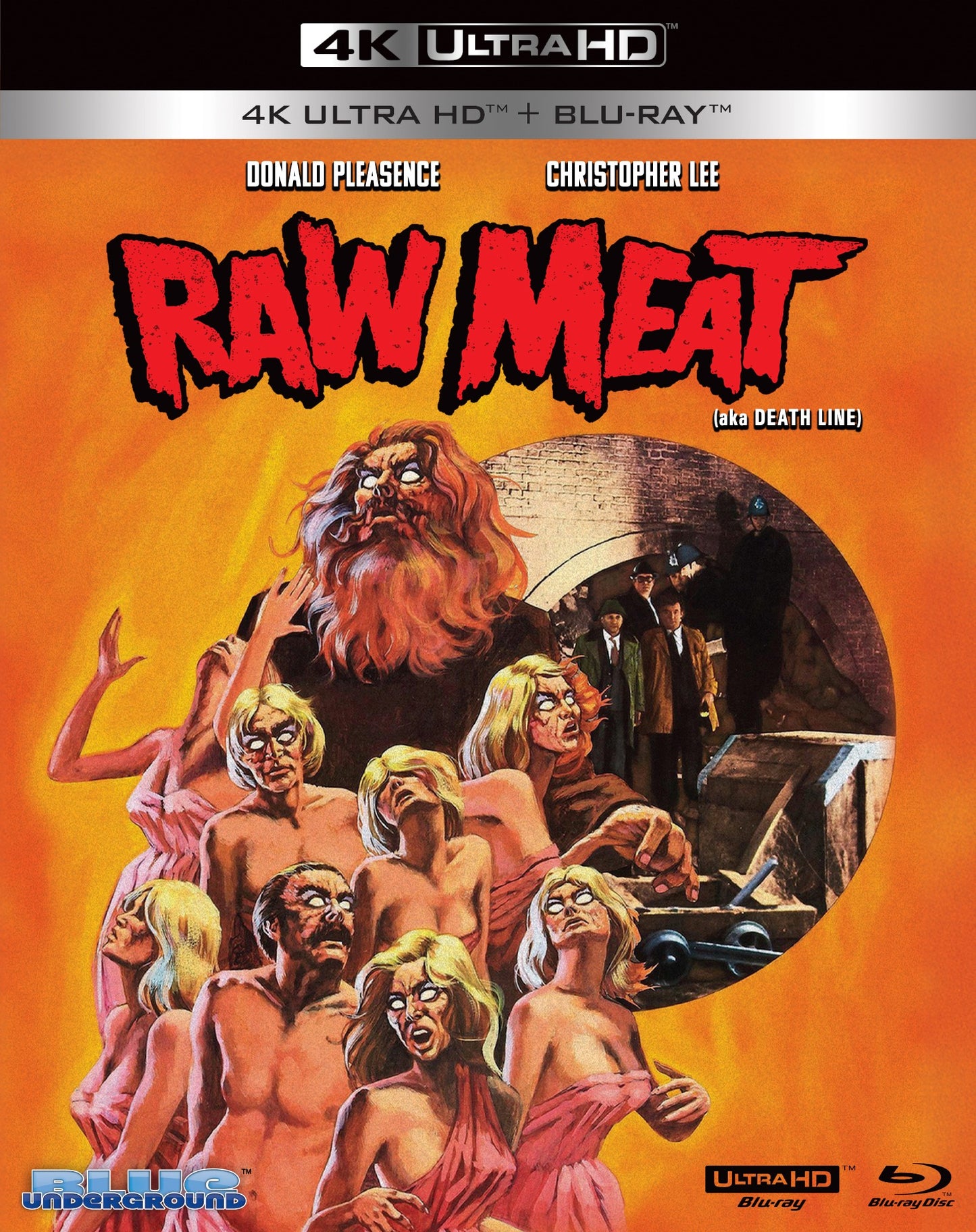 Raw Meat (aka Death Line) [4K UHD + Blu-ray] (4K Ultra HD)
