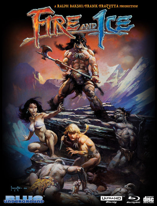 Fire And Ice (3-Disc SteelBook) [4K UHD + Blu-ray + CD] **OSV EXCLUSIVE** (4K Ultra HD)