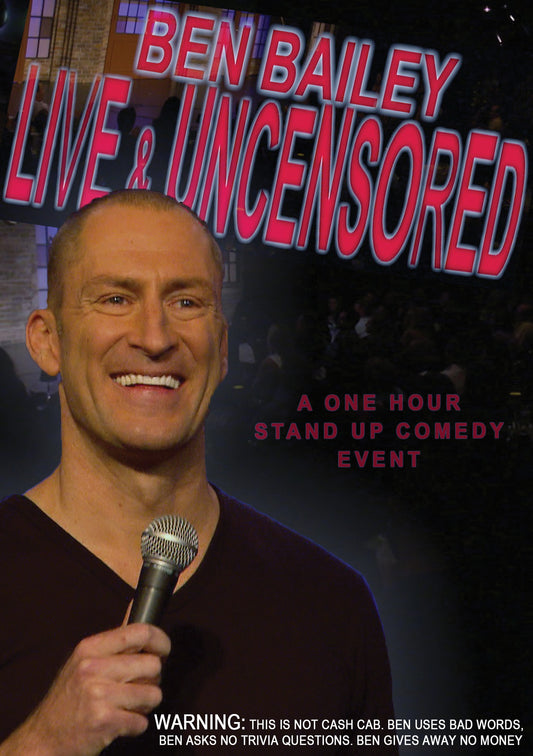 Ben Bailey - Ben Bailey Live And Uncensored (DVD)
