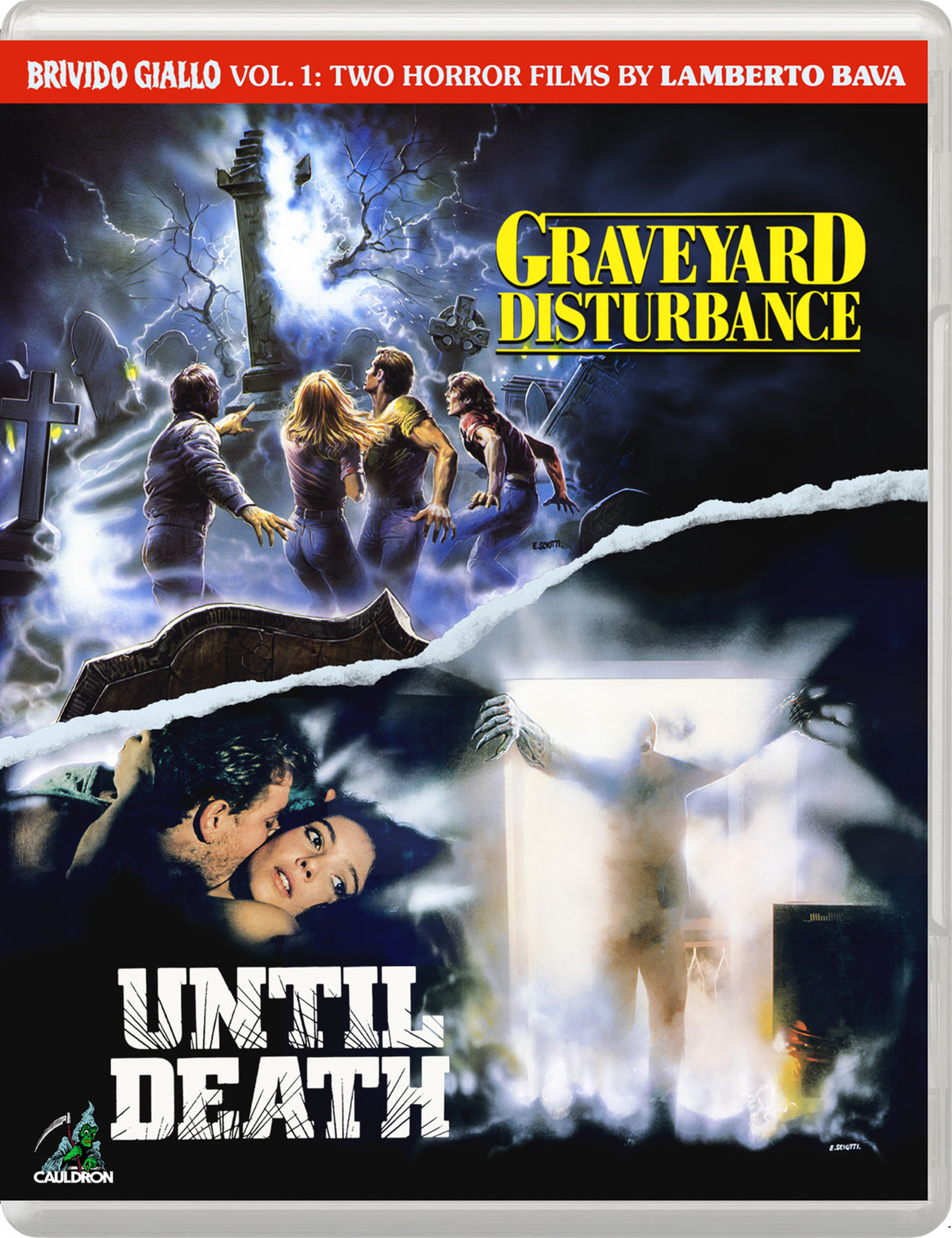 Brivido Giallo Vol. 1 (Graveyard Disturbance / Until Death) [Standard Edition ] (Blu-ray)