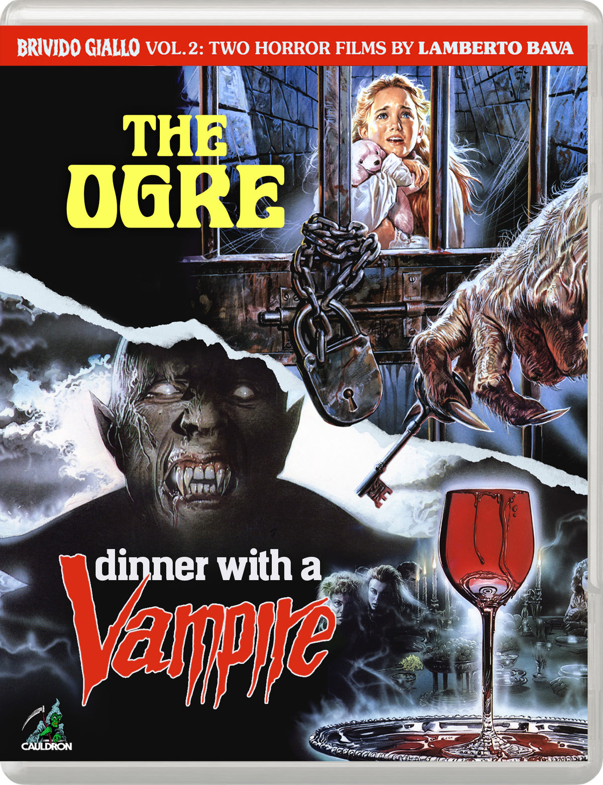 Brivido Giallo Vol. 2 (The Ogre / Dinner with a Vampire) [Standard Edition ] (Blu-ray)
