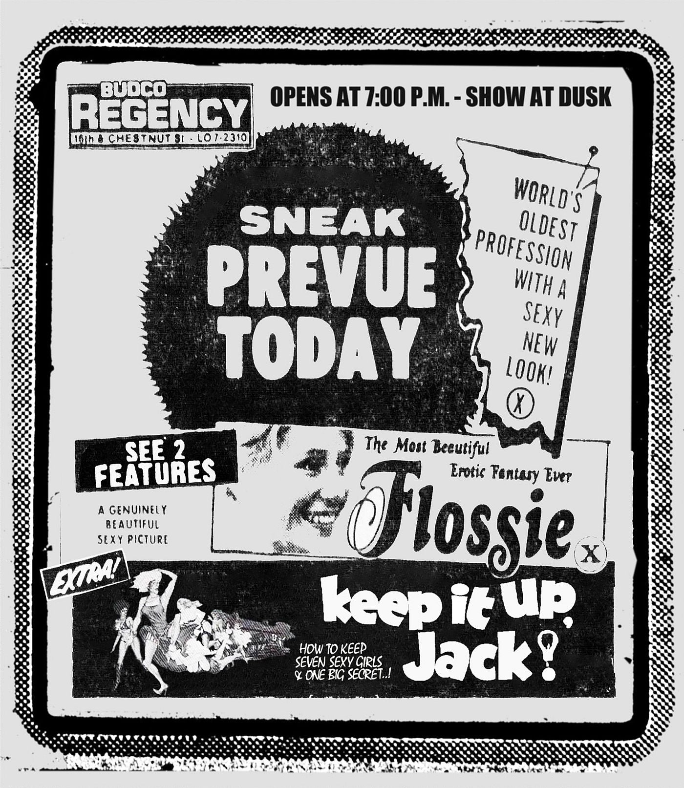 Flossie + Keep It Up Jack (Drive-in Double Feature #15) (Blu-ray)