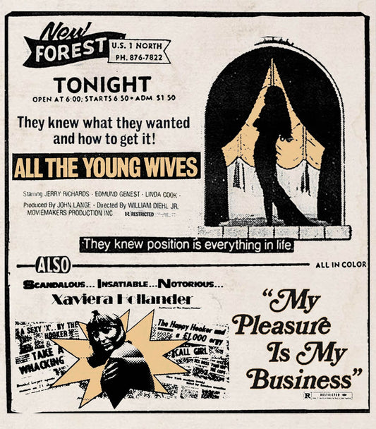 All the Young Wives + My Pleasure Is My Business (Drive-In Double Feature #21) (Blu-ray)