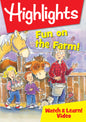Highlights Watch & Learn!: Fun On The Farm! (DVD)