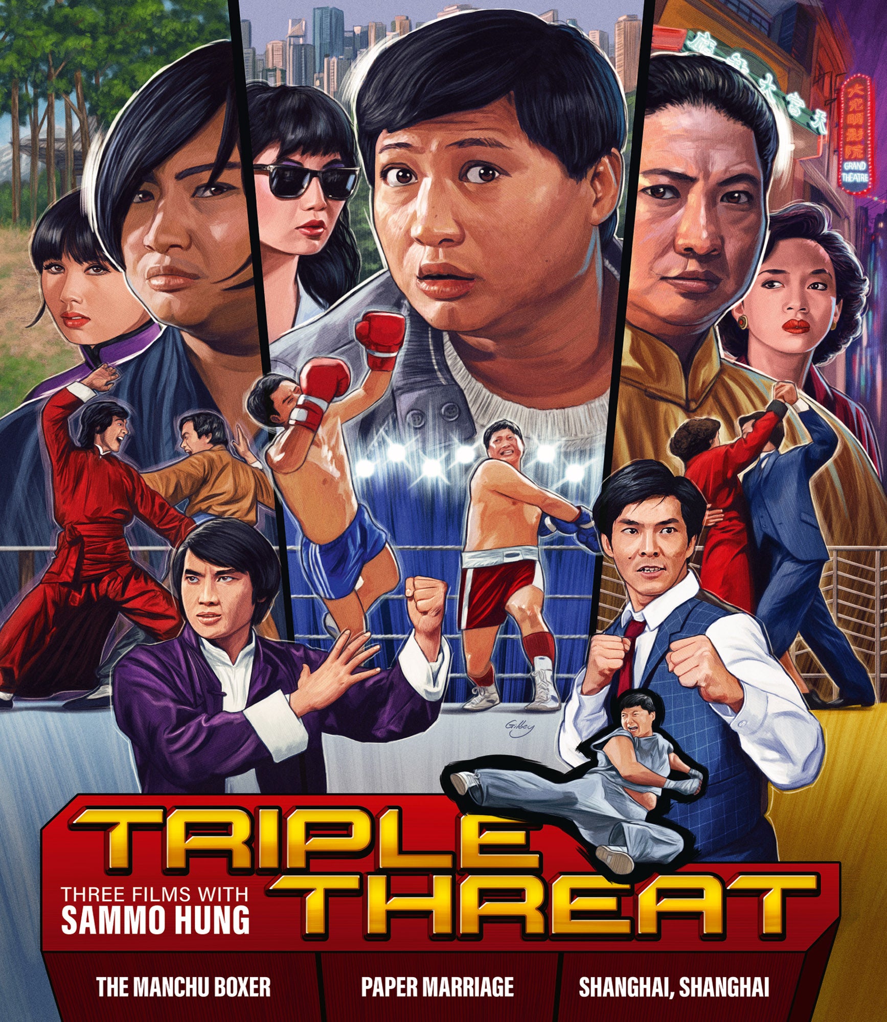 Triple Threat: Three Films With Sammo Hung (Blu-ray)