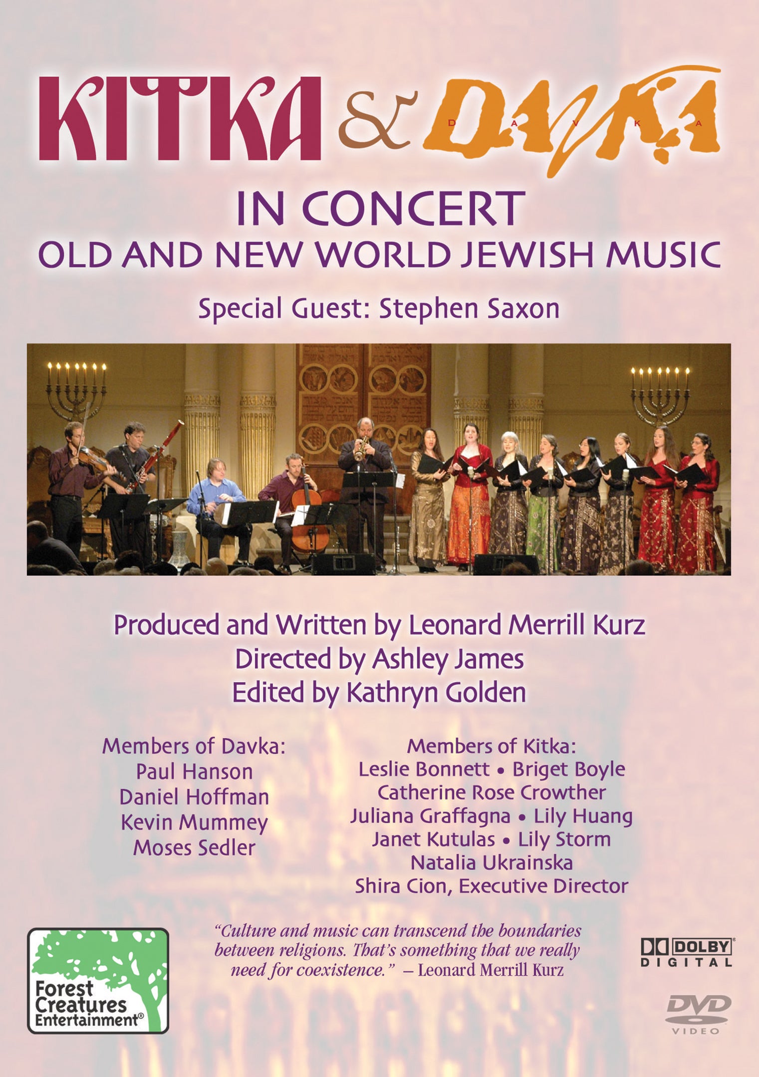 Kitka And Davka - Kitka And Davka In Concert: Old And New World Jewish Music (DVD)