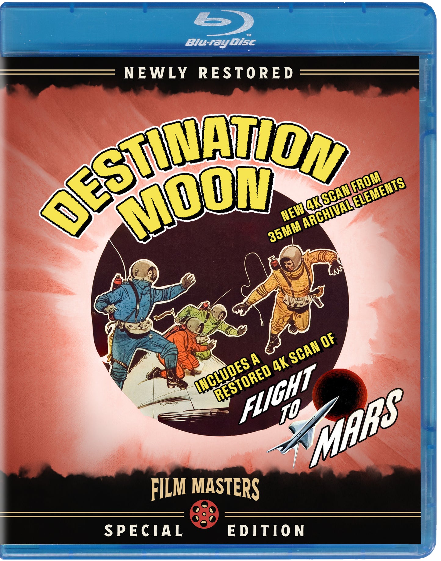 Destination Moon (1950) With Bonus Film, Flight To Mars (1951) [Special Edition] (Blu-ray)