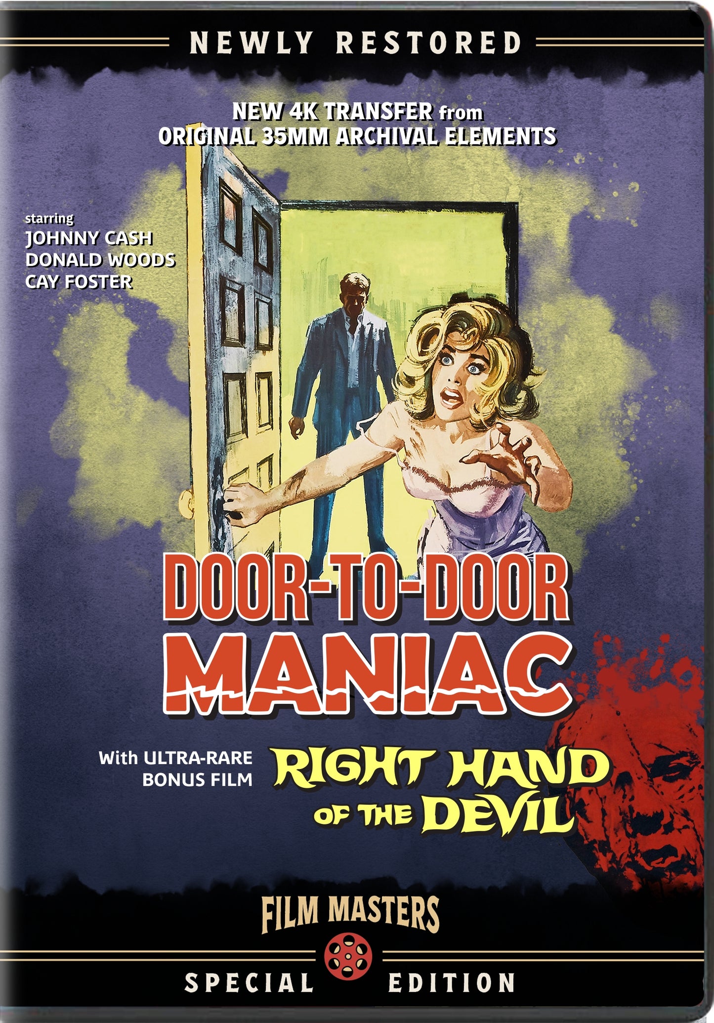 Door To Door Maniac (1961) With Bonus Film, Right Hand Of The Devil (1963) (DVD)