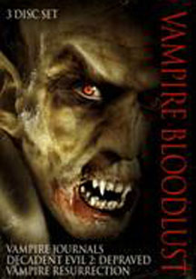 Vampire Bloodlust 3 Pack Set (DVD)