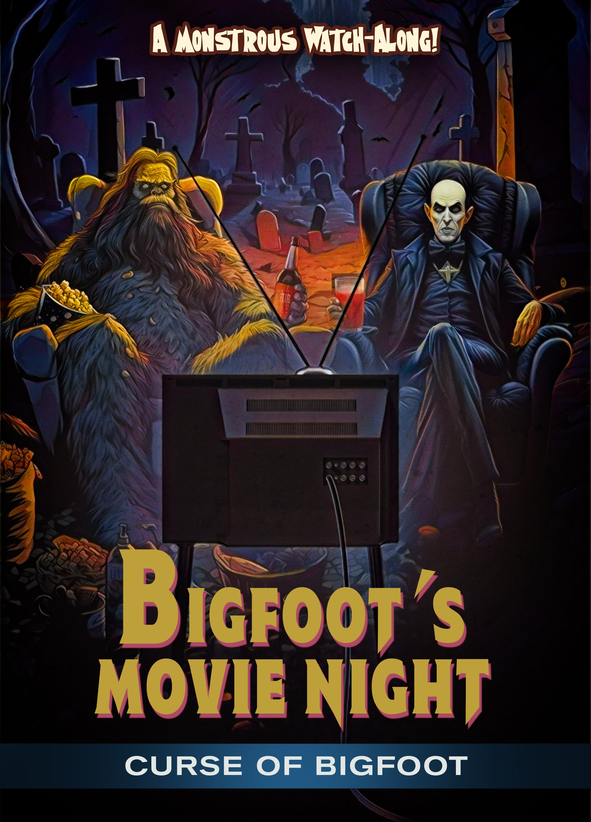 Bigfoot's Movie Night: Curse Of Bigfoot (DVD)