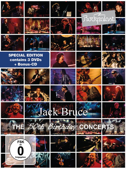 Jack Bruce - Rockpalast: The 50th Birthday Concerts (DVD/CD)