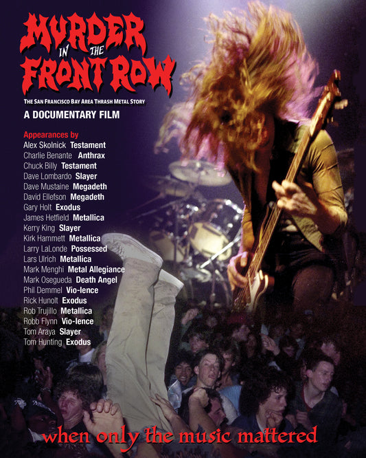 Murder In The Front Row: The San Francisco Bay Area Thrash Metal Story (Blu-ray)