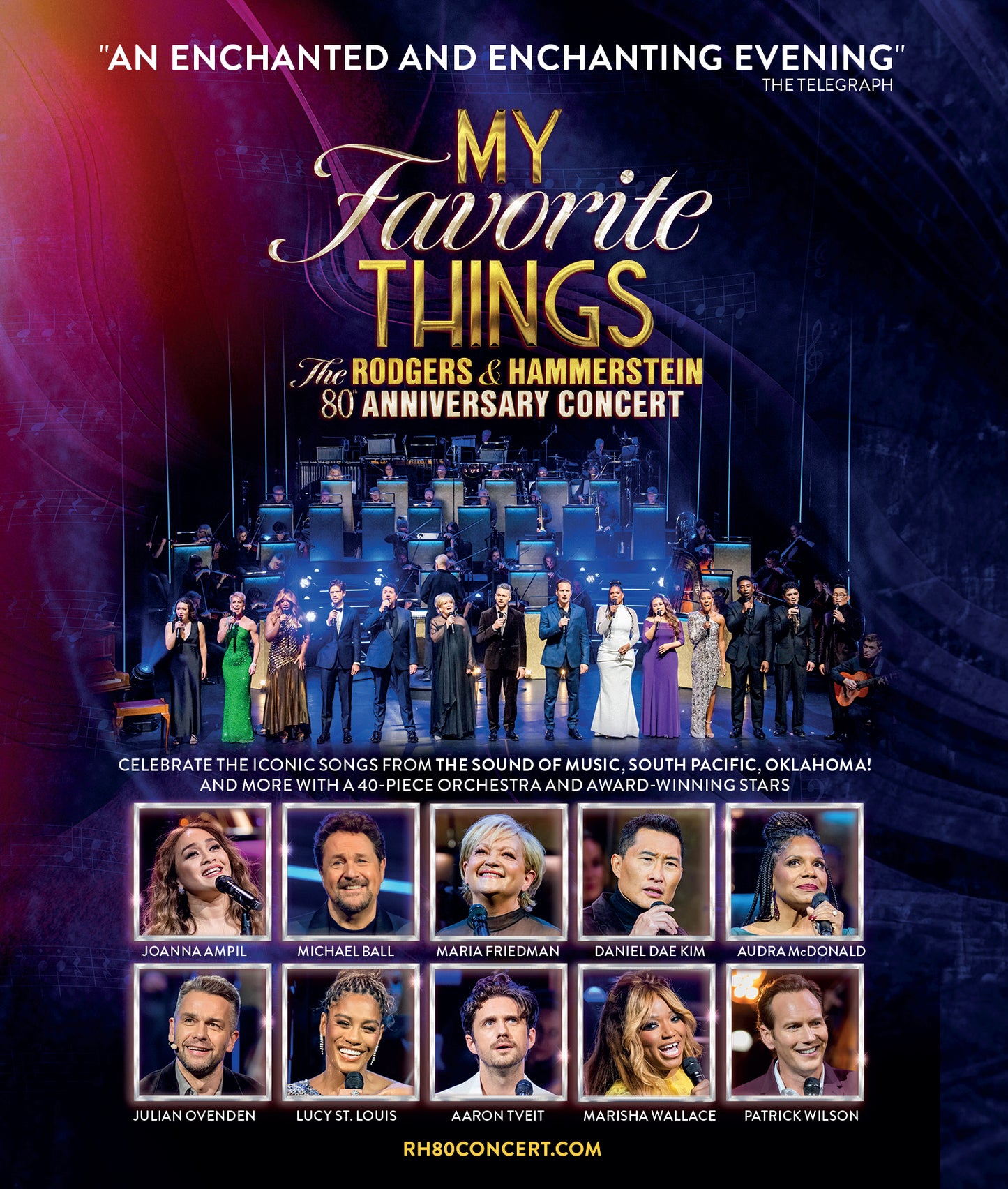 Richard Rodgers & Oscar Hammerstein - My Favorite Things: The Rodgers & Hammerstein 80th Anniversary Concert (Blu-ray)