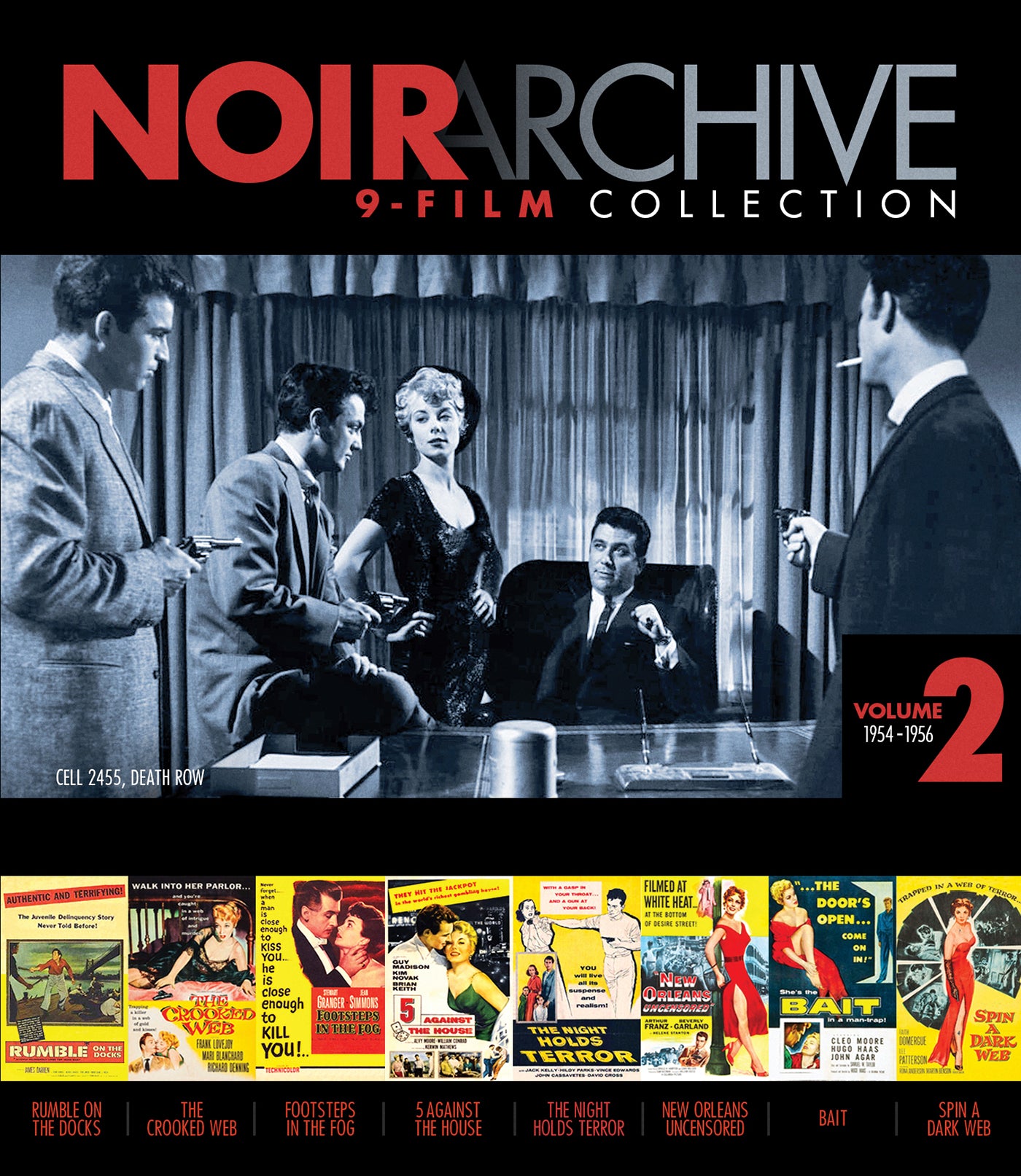 Noir Archive Volume 2: 1954-1956 (9-film Collection) (Blu-ray)