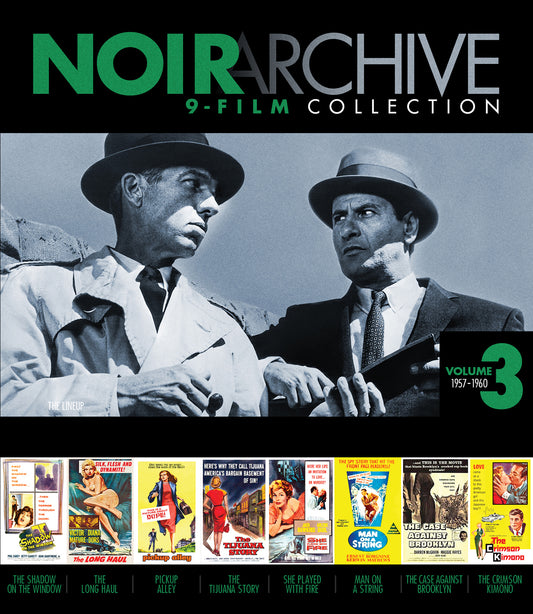 Noir Archive Volume 3: 1957-1960 (9-film Collection) (Blu-ray)