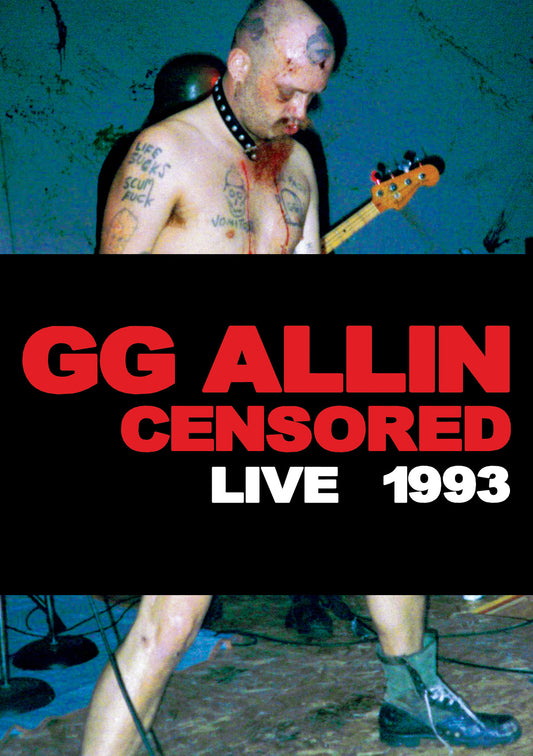 GG Allin - (Un)Censored: Live 1993 (DVD)