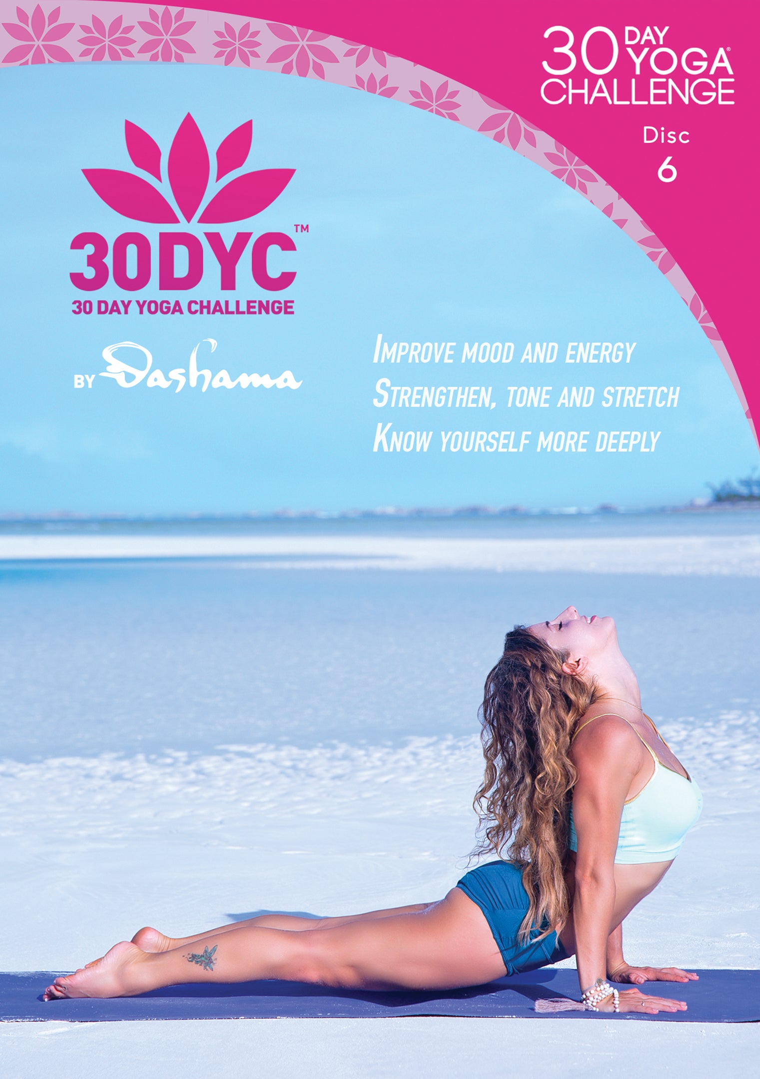 Dashama Konah Gordon - 30DYC: 30 Day Yoga Challenge With Dashama Disc 6 (DVD)