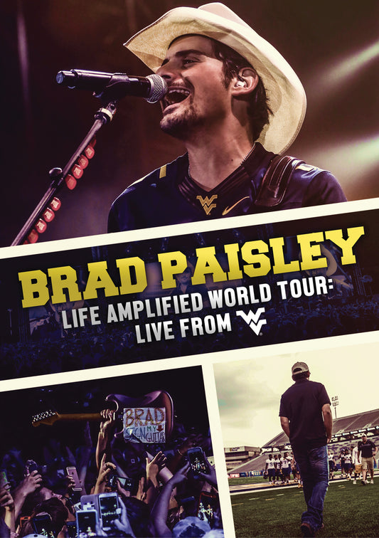 Brad Paisley - Life Amplified World Tour: Live From WVU (DVD)