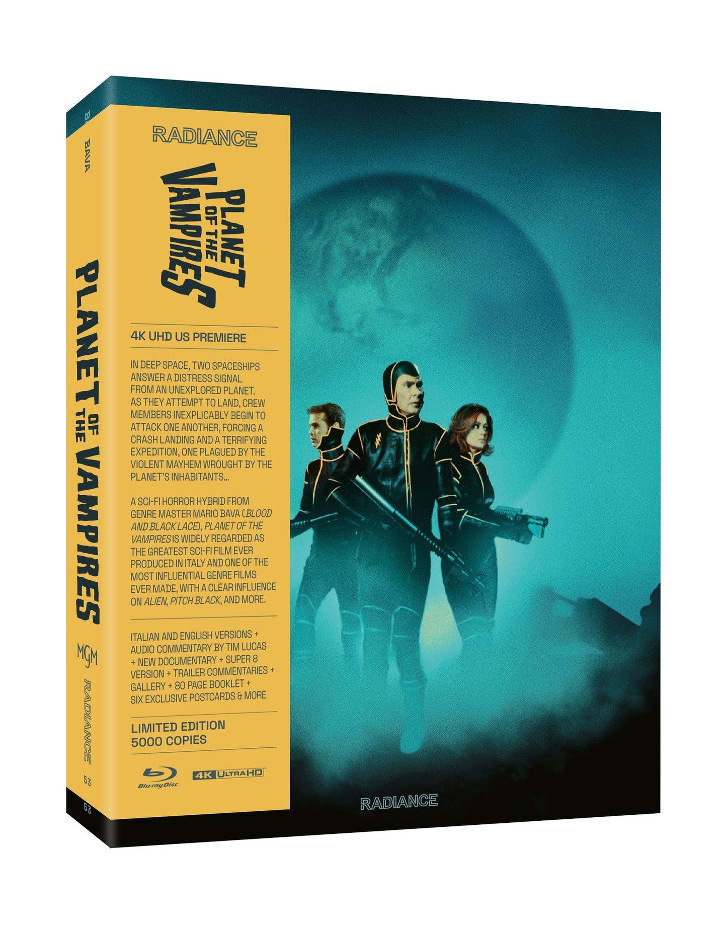Planet of the Vampires (Limited Edition) (4K Ultra HD + Blu-ray) PREORDER