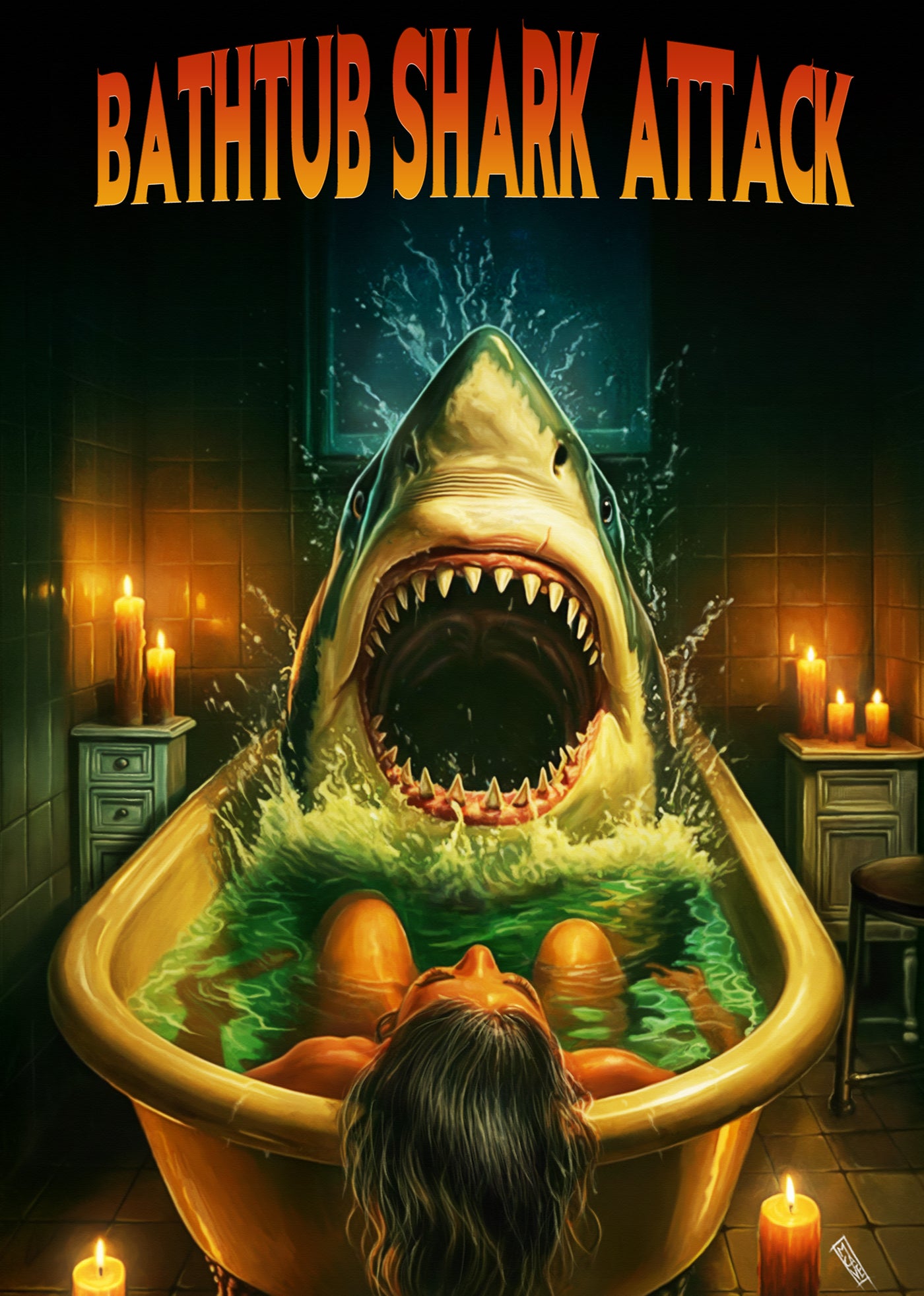Bathtub Shark Attack (Blu-ray)