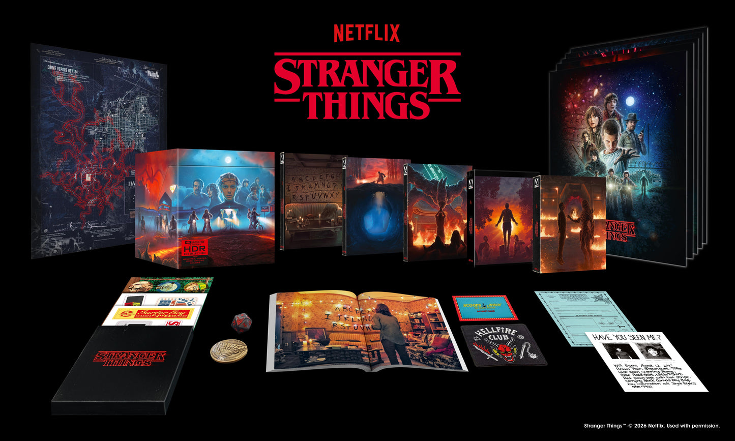 Stranger Things: The Complete Series (Deluxe Edition) (4K Ultra HD) PREORDER