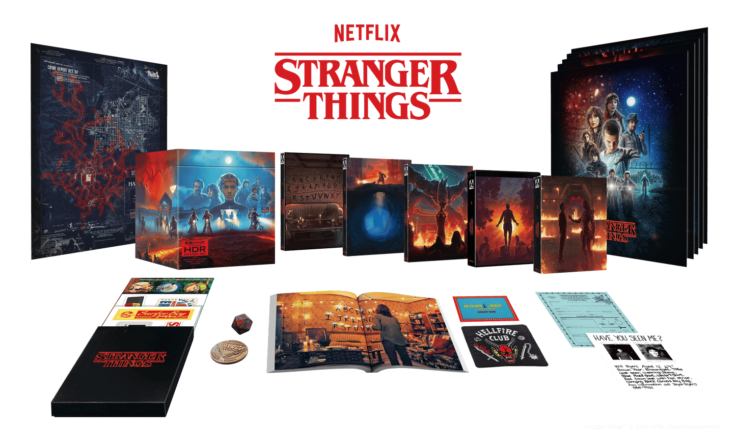 Stranger Things: The Complete Series (Deluxe Edition) (4K Ultra HD) PREORDER