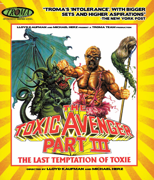 The Toxic Avenger Part Iii: the Last Temptation of Toxie (Blu-Ray/DVD)