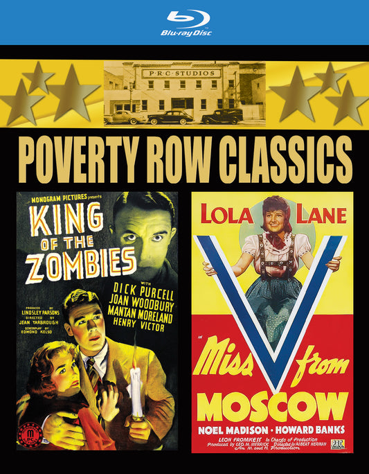 Poverty Row Classics Double Feature (King Of The Zombies & Miss V From Moscow) (Blu-Ray/DVD)