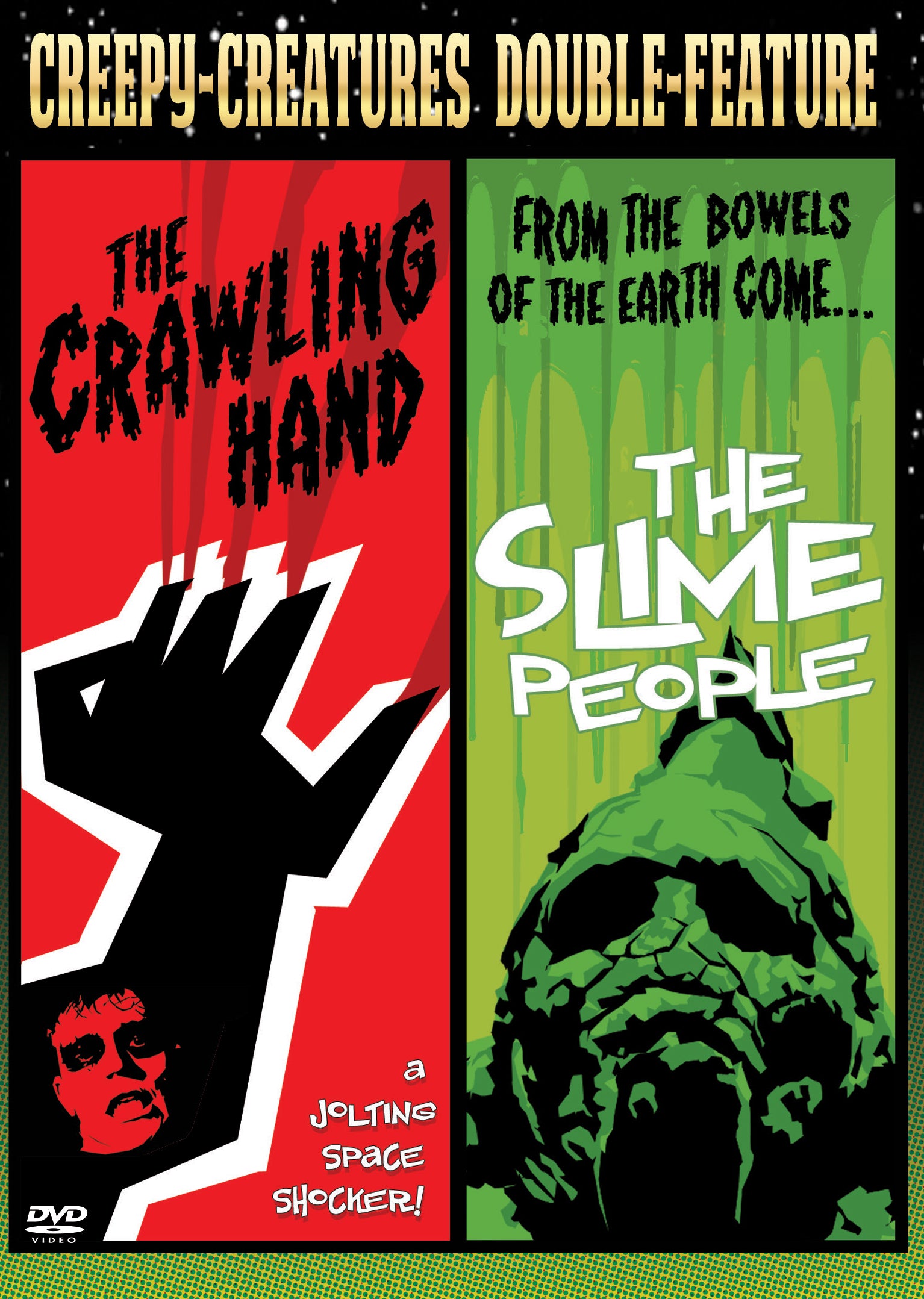 Creepy-creature Double-feature (The Slime People & The Crawling Hand) [4K Restoration Collector's Edition] (DVD)