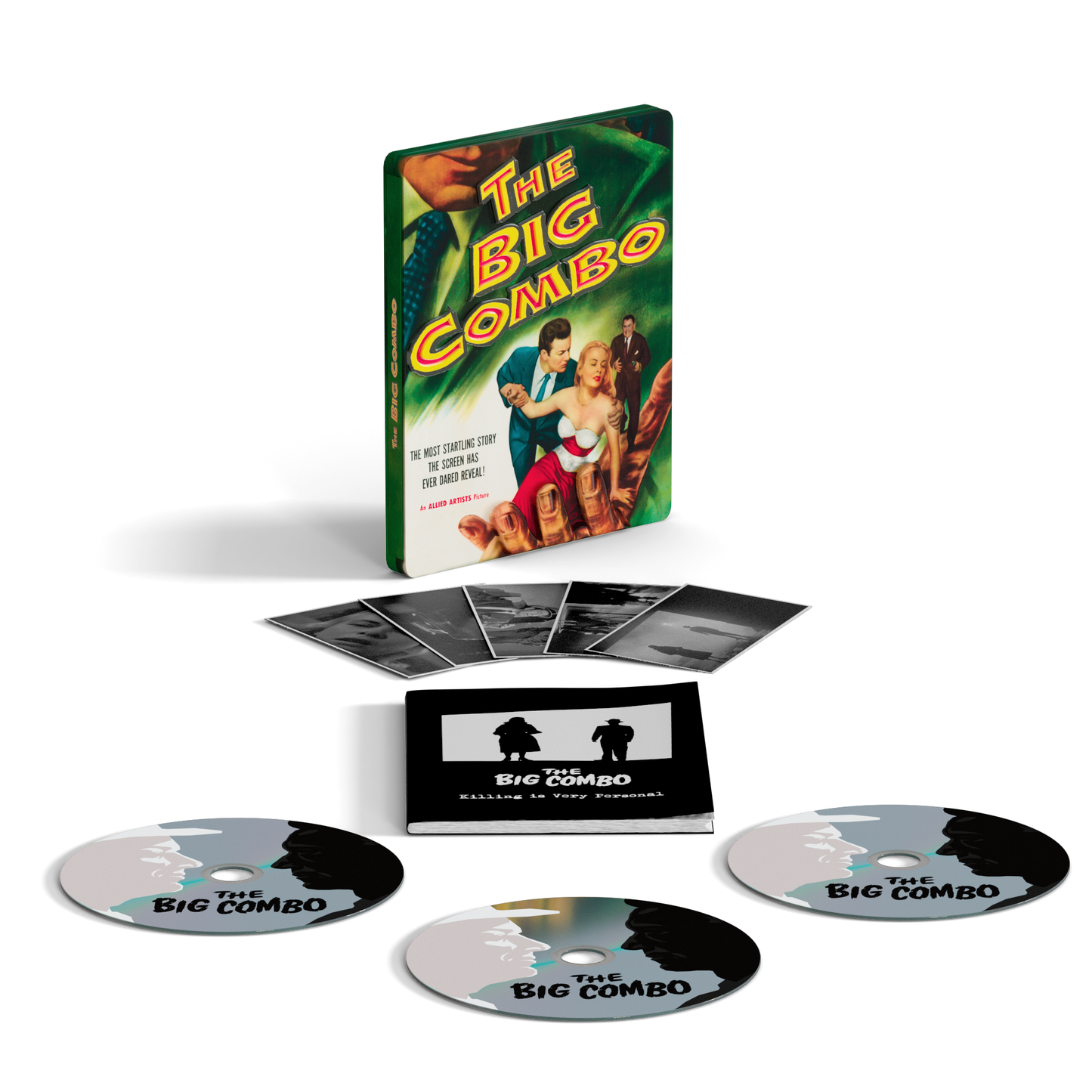 The Big Combo (4K Ultra HD + Blu-ray: 3-Disc Limited Edition Steelbook Variant A) EXCLUSIVE PREORDER